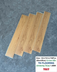 SÀN NHỰA CÓ KEO SẴN TH FLOORING T017