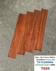 SÀN NHỰA CÓ KEO SẴN TH FLOORING T025