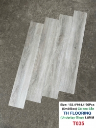 SÀN NHỰA CÓ KEO SẴN TH FLOORING T035