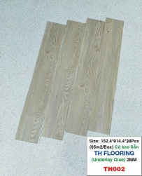 SÀN NHỰA CÓ KEO SẴN TH FLOORING TH002