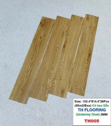 SÀN NHỰA CÓ KEO SẴN TH FLOORING TH005