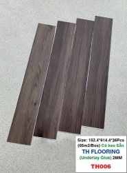 SÀN NHỰA CÓ KEO SẴN TH FLOORING TH006