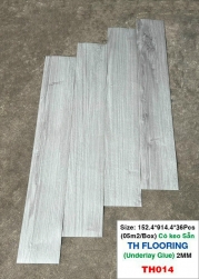 SÀN NHỰA CÓ KEO SẴN TH FLOORING TH014