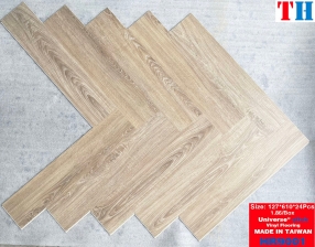 SÀN NHỰA HÈM KHÓA XƯƠNG CÁ UNIVERSE HR9001